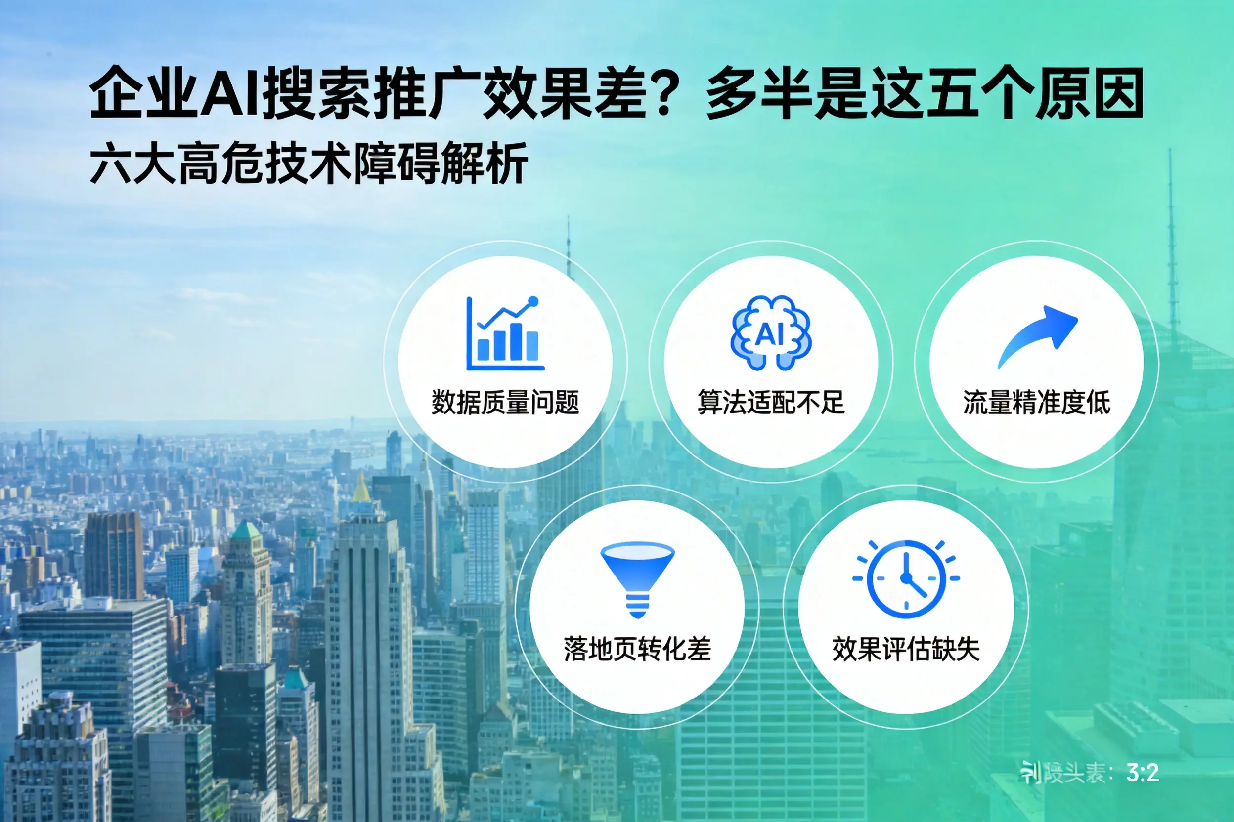 麦积企业AI搜索推广效果差?多半是这五个原因